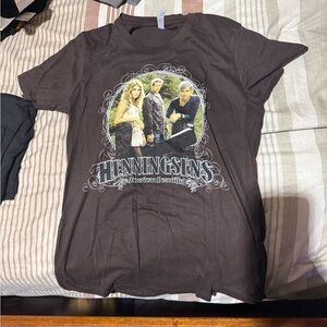 Brown Henningsens Graphic T-Shirt